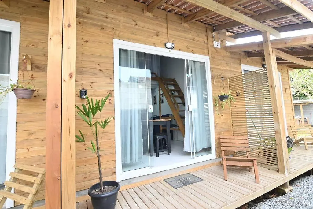 Tinyhouse Ch2 A5Min De Jurere In Ar Cond E Netflix Villa Florianópolis 0*,