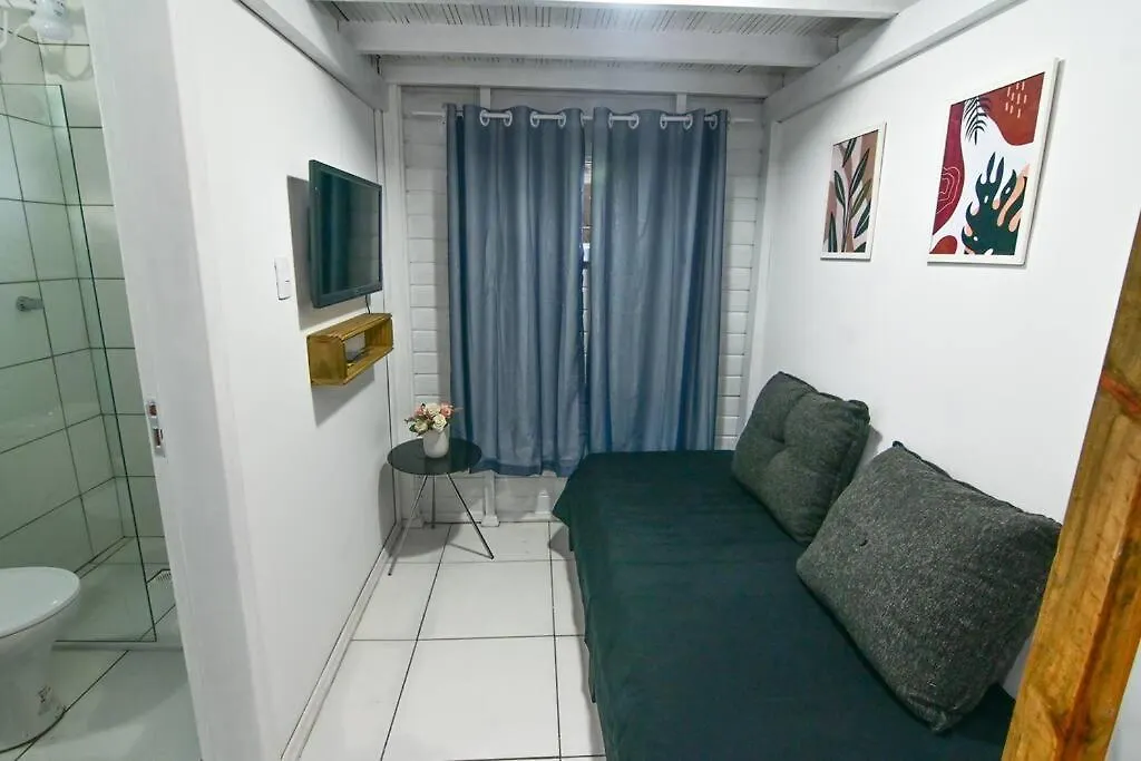 Nyaraló Tinyhouse Ch2 A5Min De Jurere In Ar Cond E Netflix Villa Florianópolis